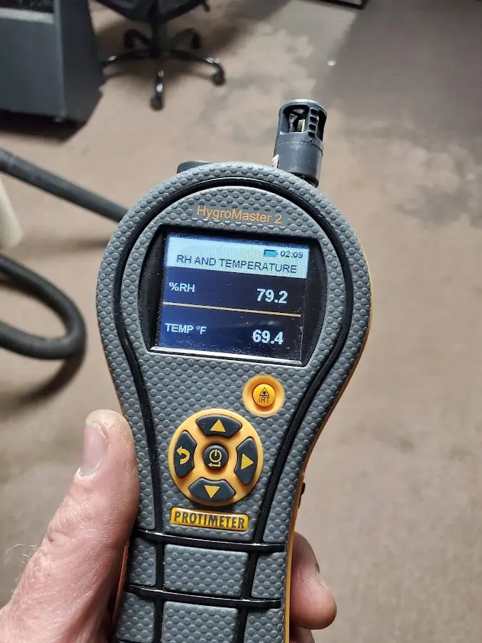 Moisture meter humidity assessment for Mold Remediation & Removal in Portage